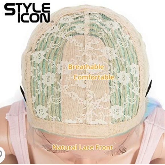 Style Icon 38" Super Long Straight Synthetic Wig - Picture 5 of 6